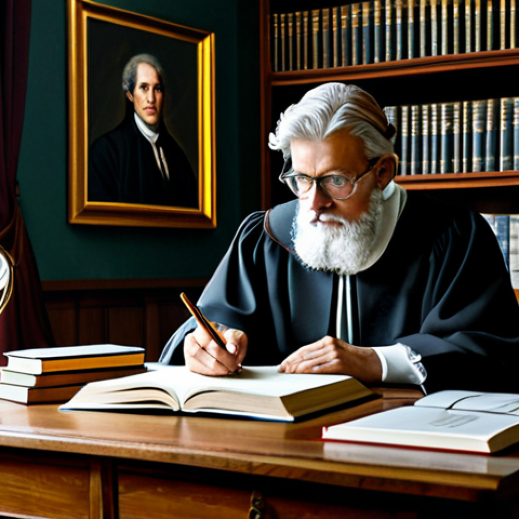 **

A well-lit study with a scholar, fully clothed in academic attire, surrounded by art books. The scene emphasizes intellectual engagement and thoughtful observation. Include details like a magnifying glass on a painting, a notepad with sketches, and soft, natural lighting.  Safe for work, appropriate content, professional, modest, perfect anatomy, natural proportions, high quality.

**