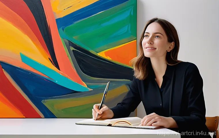 미술평론가로서의 자기 계발 - Continuous Learning and Immersion in Art**

A focused, thoughtful young woman, an aspiring art criti...